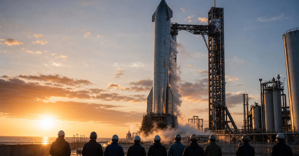 『成功』の中身を分解する——Starshipの経済性を証明するのは軌道到達でなく再使用